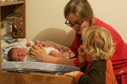 Aus der Praxis: W&auml;hrend der Geburt